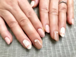 ネイル Aim* 深爪・自爪育成専門店のネイルデザイン