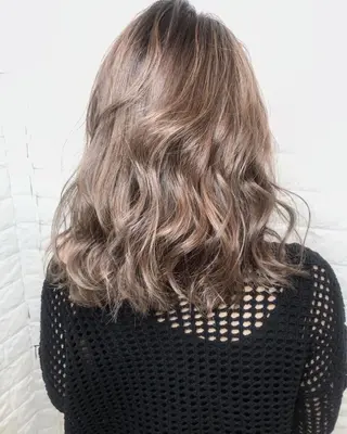 セミロング 縮毛矯正/髪質改善 主税巧一のヘアスタイル