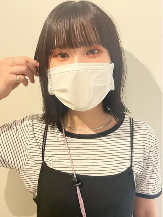 ミディアム SOYON 🤍CHIZU🤍.のヘアスタイル