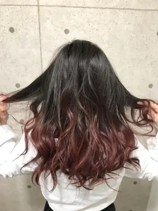 セミロング RecheRche 池袋のヘアスタイル