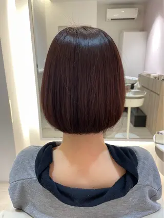 ミディアム 牧村 比菜乃のヘアスタイル
