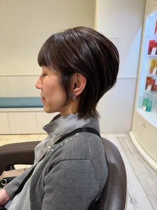 ショート 朴 鈴香のヘアスタイル