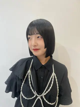 ショート mihane fit hueのヘアスタイル