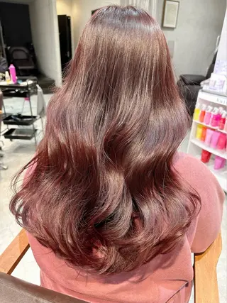 ロング カラー LICO HAIR＆RELAXATION 名駅店所属・メンズ特化美容師/ パーマ/波巻き/陸翔のヘアスタイル