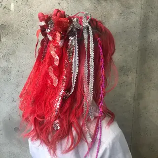 ヘアアレンジ wakana 【ブリーチカラー】のヘアスタイル