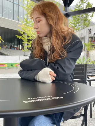 ロング カラー XANADU上野店 🐼ﾖｺﾊｼのヘアスタイル