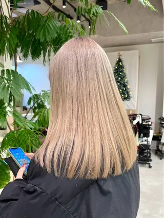 ロング カラー カラー まなみのヘアスタイル