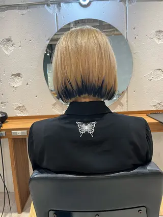 ミディアム カラー 【代表】 辻龍樹のヘアスタイル