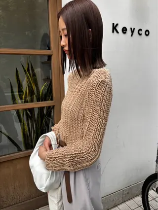 ミディアム Kyeco大宮所属・足立 愛菜のヘアスタイル