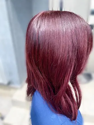 カラー CHIE艶カラー＆ 癒しヘッドスパ🌿のヘアスタイル