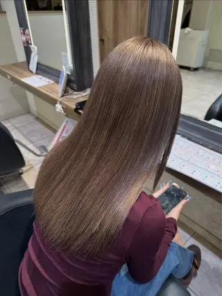 ロング 海外風/メイク/ ハイトーン🇺🇸のヘアスタイル