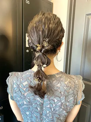 ヘアアレンジ louwe 武藤幸世のヘアスタイル