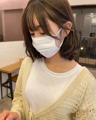 ショート ヒロミ/アレンジ/ アンニュイ/透け感のヘアスタイル