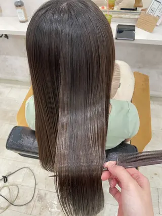 ロング 柴 芙未菜のヘアスタイル