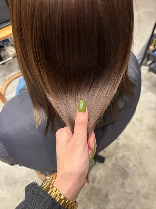 ミディアム カラー rukia : 試験モデル様募集中のヘアスタイル