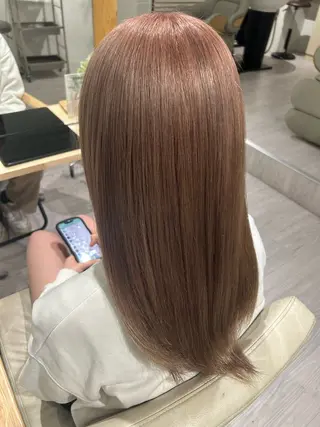 ミディアム カラー 💙まこと💙艶 カラー(Rico)のヘアスタイル
