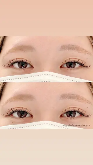 マツエク・マツパ 田村 莉子のマツエク・マツパデザイン