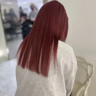 セミロング カラー ヘアアレンジ 愛されカラー🩷 はるなのヘアスタイル