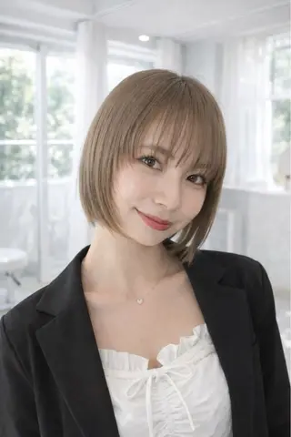 ショート sand clear所属・似合わせno.1 💎ボブ特化まなかのヘアスタイル