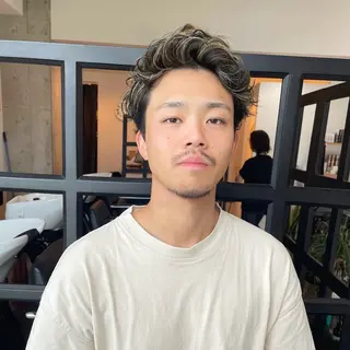 ショート カラー メンズ 堀江将太朗/恵比寿/ メンズカットのヘアスタイル