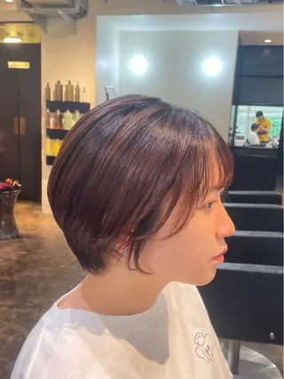 ショート 👑パーマ/ カット👑拓海のヘアスタイル