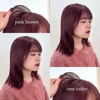 ショート カラー 松本優香/ボブ/ダ ブルカラー/髪質改善のヘアスタイル