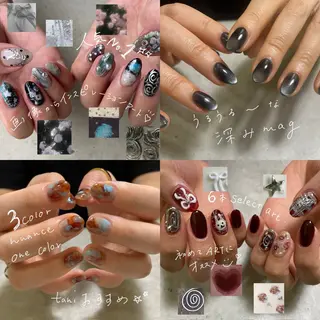 ネイル RooM tani /個性派ニュアンスのネイルデザイン