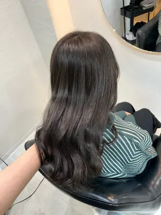 ミディアム カラー 🤍透明感/韓国風 🤍サクラギヒトミのヘアスタイル