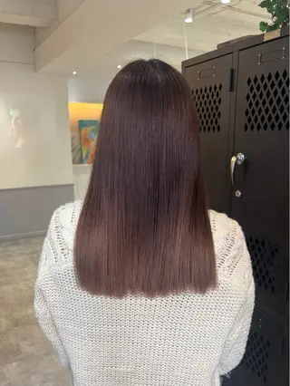 セミロング siki yuikaのヘアスタイル