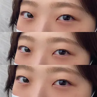 セミロング ヘアアレンジ キッズ ネイル マツエク・マツパ アイブロウ 𓊆ᶠᵉᵉʸ𓊇 ᶜᴴᴵᴴᴬᴿᵁのマツエク・マツパデザイン