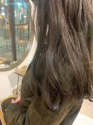 ロング カラー ヘアアレンジ GO TODAY シェアサロン 表参道Flos店所属・nishi fuyumiのヘアスタイル