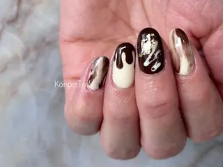 ネイル おうちのネイルサロン　konpeiTou〜こんぺいとう〜所属・おうちのネイルサロン KonpeiTouのネイルデザイン