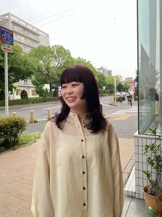 ロング マツザキ マナトのヘアスタイル