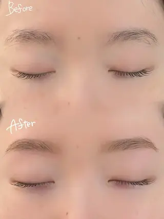 アイブロウ CHIBA🦋パーマ ナチュラル美眉のマツエク・マツパデザイン