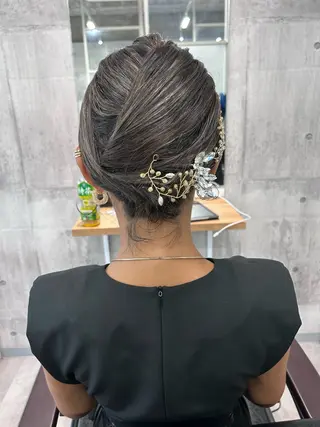 ショート ヘアアレンジ newi赤羽 ✂️KEN✂️のヘアスタイル