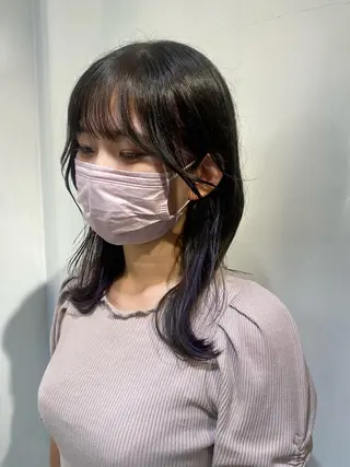 セミロング 西山 恵太郎のヘアスタイル