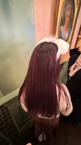 ロング カラー Plaatje　古淵店所属・𓂃plaatje koharu🫧🎀のヘアスタイル