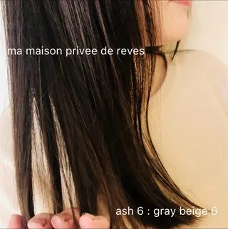 ロング カラー 片山美穂 心斎橋・北堀江のヘアスタイル