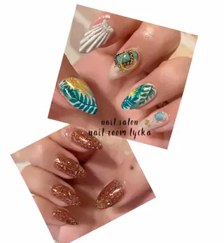 ネイル ﾈｲﾙﾙｰﾑﾘｯｶ 𝐦𝐚𝐲𝐮のネイルデザイン