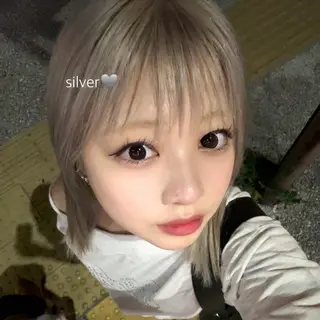 ミディアム カラー 🍓イチゴ/透明感 /カラーモデル🍓のヘアスタイル