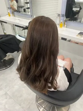 ロング カラー ヘアアレンジ 🎀 yuuka🎀のヘアスタイル
