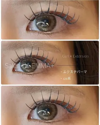 マツエク・マツパ EMMA plus．のマツエク・マツパデザイン