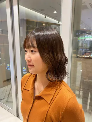 ショート パーマ 🍫apish国分寺 すずきかのん🍫のヘアスタイル