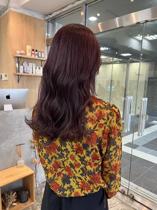 ロング デザインカラー /るあんのヘアスタイル