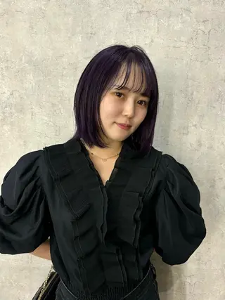 カラー happis 英賀保店所属・高岡 祐果のヘアスタイル