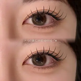 マツエク・マツパ Hipahipa! RUNAのマツエク・マツパデザイン