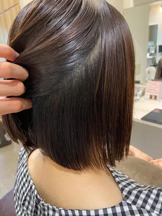 セミロング 薗部 創生のヘアスタイル