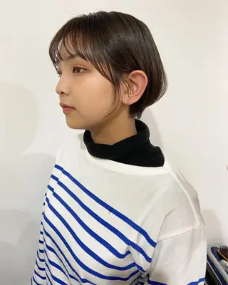 ショート merc.🌿💚 八幡真衣のヘアスタイル