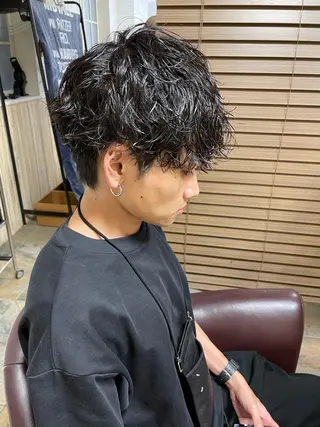 ショート メンズ 🌞メンズパーマ ONOE💈のヘアスタイル