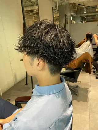 ショート パーマ メンズ 🔱メンズパーマ特化 🔱山下和輝のヘアスタイル